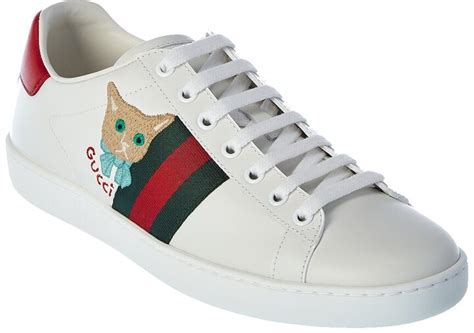 gucci ace kitten|gucci ace tennis shoes.